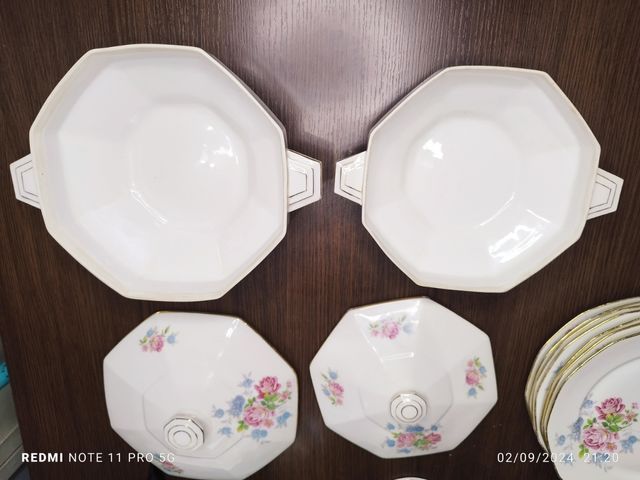 STOVIGLIE FRANCESI VINTAGE LOURIOUX FLOECY