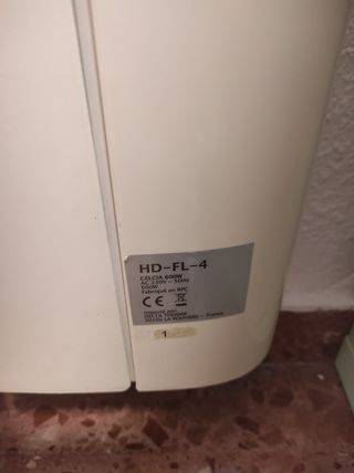 Calefactor bajo consumo