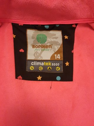Chaqueta cortavientos Boriken niña 14 años