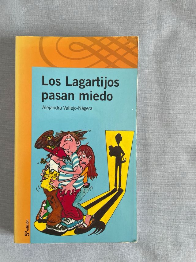 Libro de lectura Los Lagartijos pasan miedo
