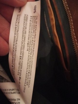 Bolso grande de piel