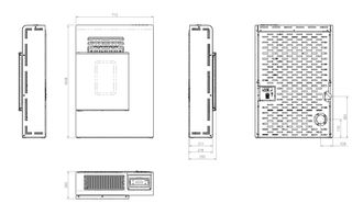 Estufa pellet pasillo DAMIA 11kw🔥🪵