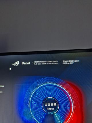 B550-f wifi + Ryzen 5 3600 + ram 32 Gb LEER DESCRI
