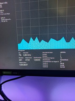 B550-f wifi + Ryzen 5 3600 + ram 32 Gb LEER DESCRI