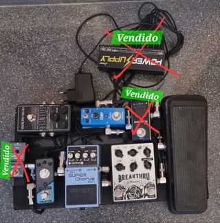 Pedales Guitarra y Efectos