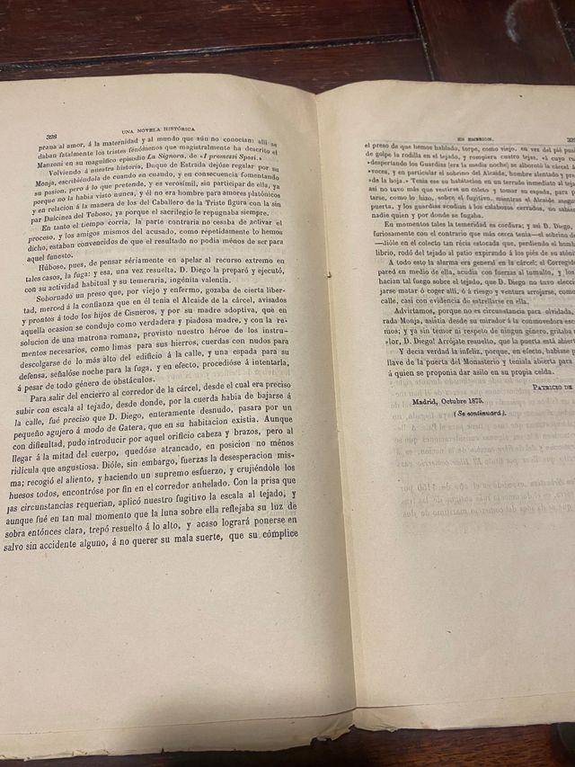 Revista antigua 1875