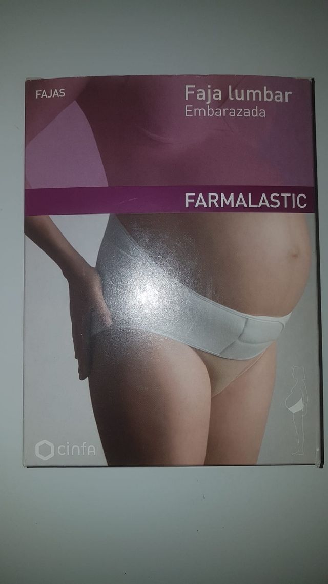 FAJA LUMBAR EMBARAZADA FARMALASTIC