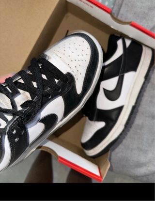 Zapatillas dunk low negras PANDA Nike
