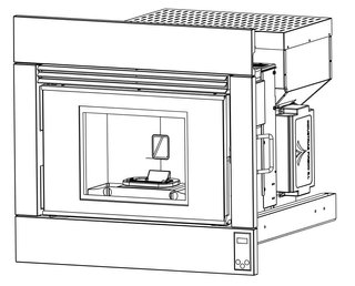 ¡Inset de pellet DIONE 11kW!