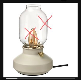 Lámpara TÄRNABY IKEA Lampara TARNABY beige