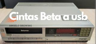 Cinta Beta a Usb para ver en Smart Tv