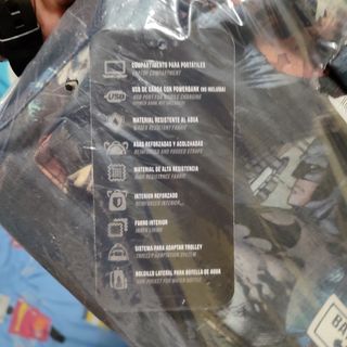 Mochila escolar.