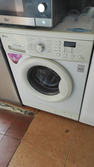 Lavadora marca LG de 8kg