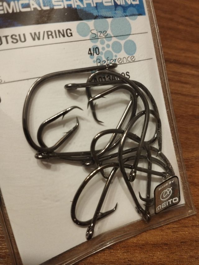 3 bolsitas anzuelos ASARI.