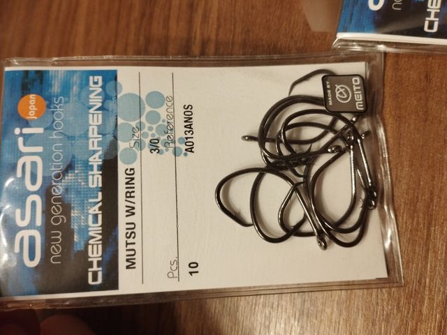 3 bolsitas Anzuelos ASARI