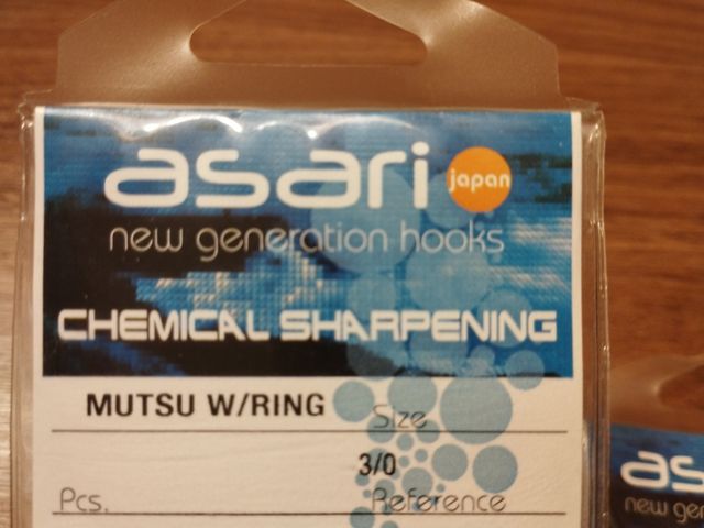 3 bolsitas Anzuelos ASARI