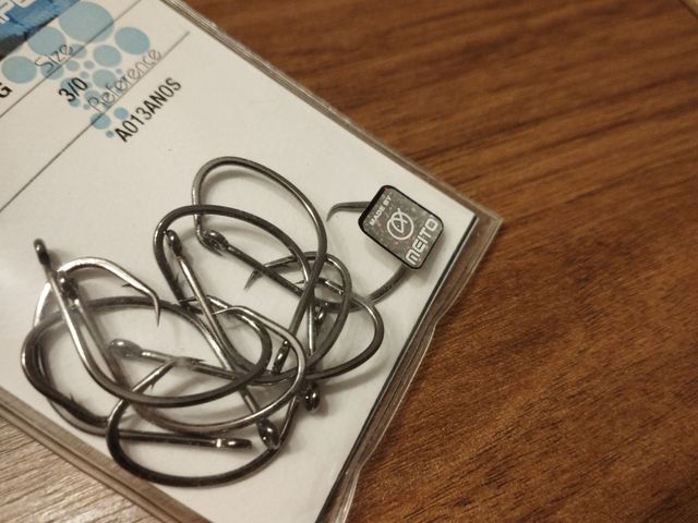 3 bolsitas Anzuelos ASARI