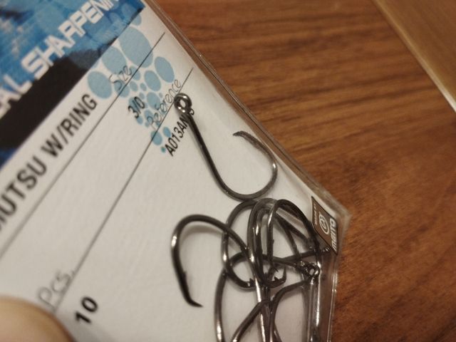 3 bolsitas Anzuelos ASARI