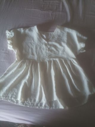 Blusa beige premamá 