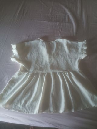 Blusa beige premamá 