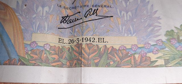 RIBASSO..Banconota 500 franchi 