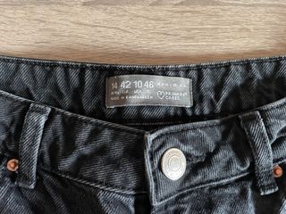 Vaqueros cortos negros