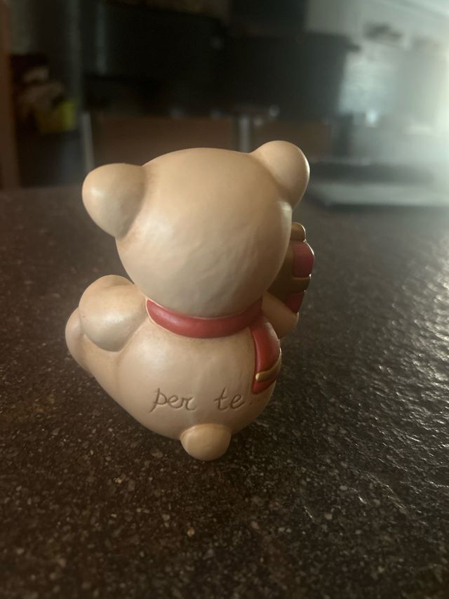 orsetto con pacco regalo thun