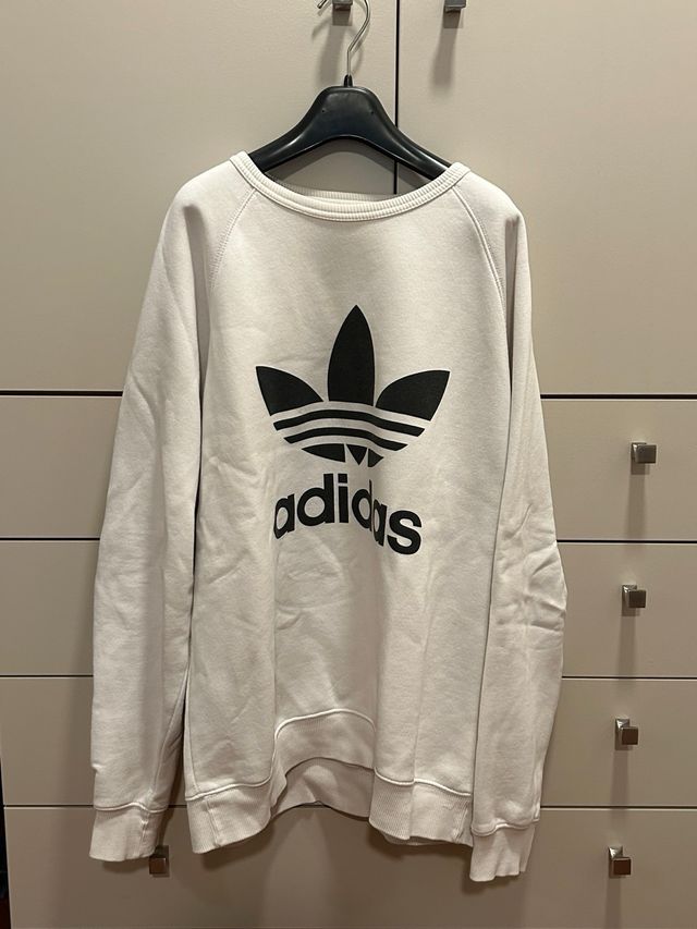 Felpa Adidas senza cappuccio
