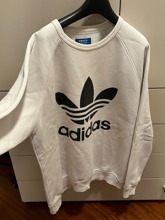Felpa Adidas senza cappuccio