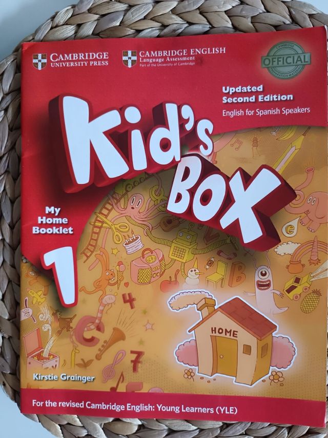 Libro ingles kids box 1