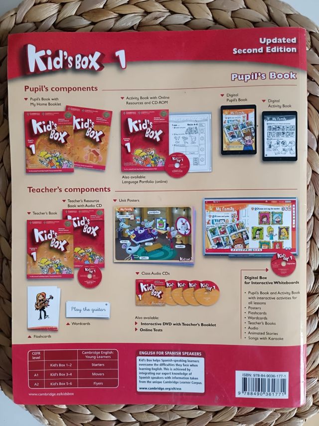 Libro ingles kids box 1