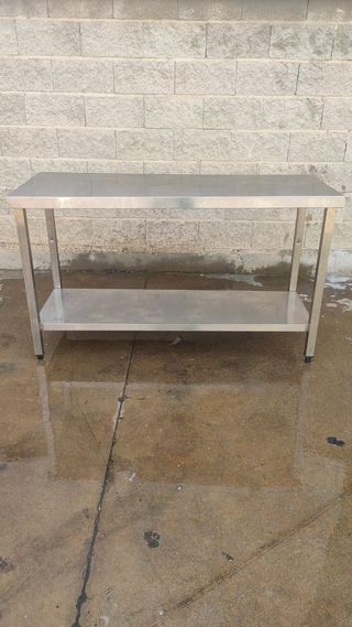 tavolo di supporto in acciaio inossidabile