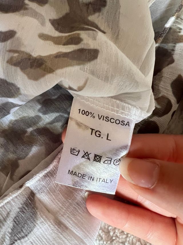 T-shirt leopardata vintage