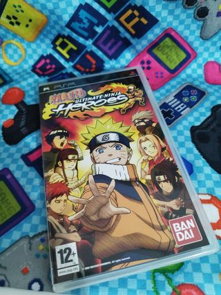 NARUTO ultimate ninja héroes para PSP