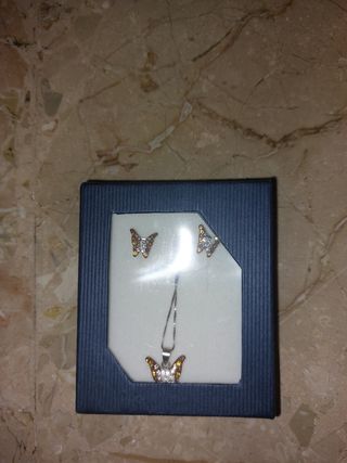 collanina più orecchini