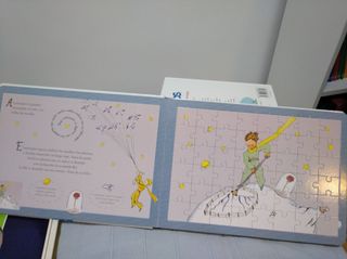 "El Principito", libro puzzle 