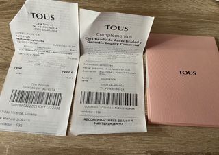 Billetera pocket grande rosa TOUS FUNNY