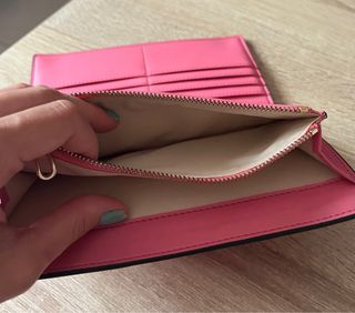 Billetera pocket grande rosa TOUS FUNNY