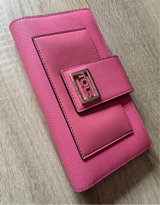 Billetera pocket grande rosa TOUS FUNNY
