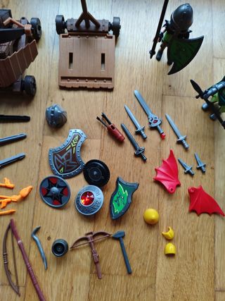 Playmobil set caballeros medieval piezas