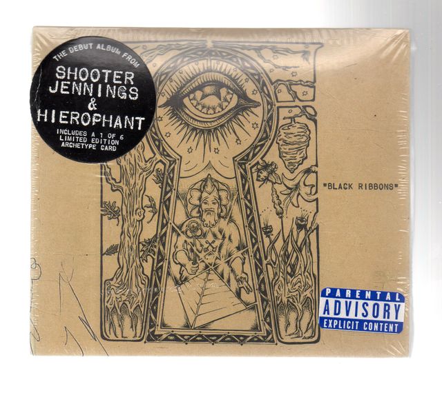CD Black Ribbons de Shooter Jennings & Hierophant
