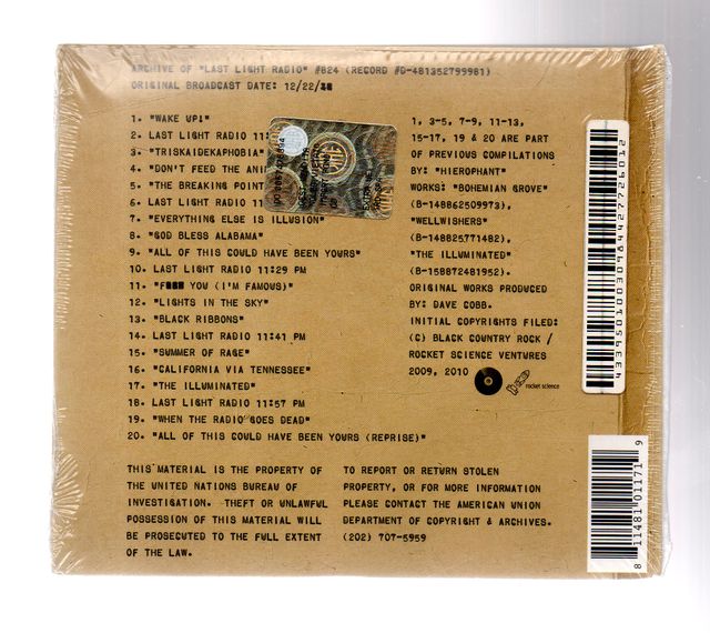 CD Black Ribbons de Shooter Jennings & Hierophant