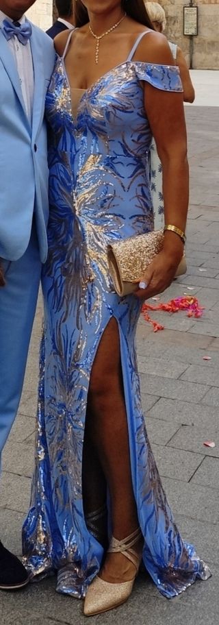 Vestido de fiesta con lentejuelas 