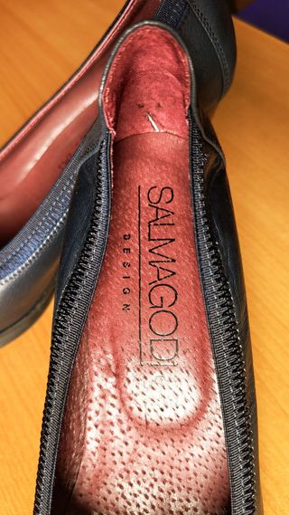 Zapatos mujer Salmagodi piel n37 nuevos