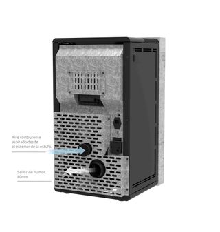 🗿Estufa pellet Asteria 12kw🔥🪵🗿