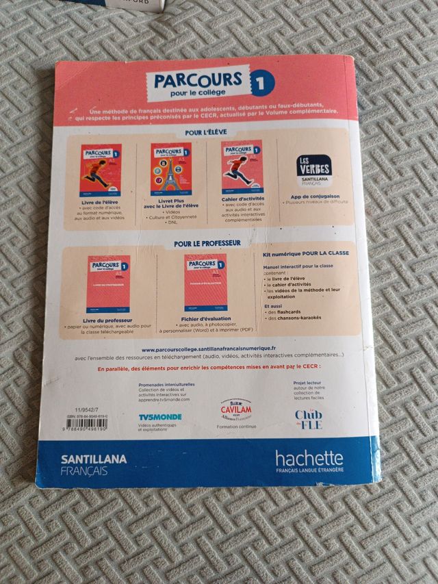 Francés 1 ESO Santillana Actividades