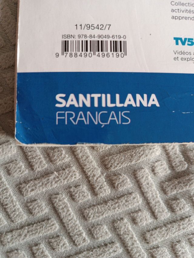 Francés 1 ESO Santillana Actividades