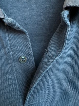 FRED PERRY polo azul manga corta talla S