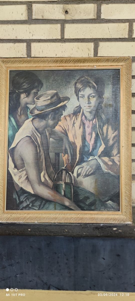 Cuadro domingo huetos