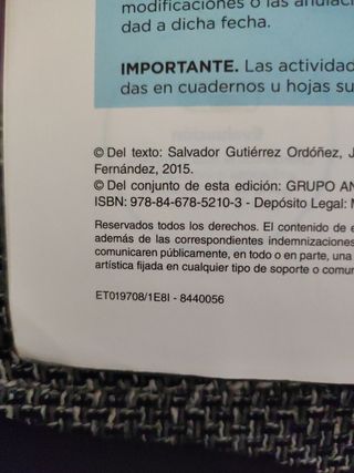 Lengua y literatura Anaya 3eso